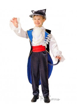 Purpurino костюм Кот Базилио для мальчика 388